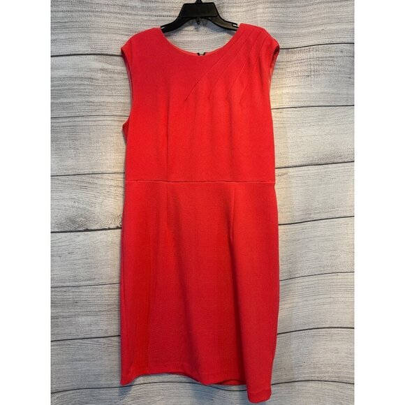 Karin Stevens Pink Sleeveless Dress Size 16 - Picture 1 of 3